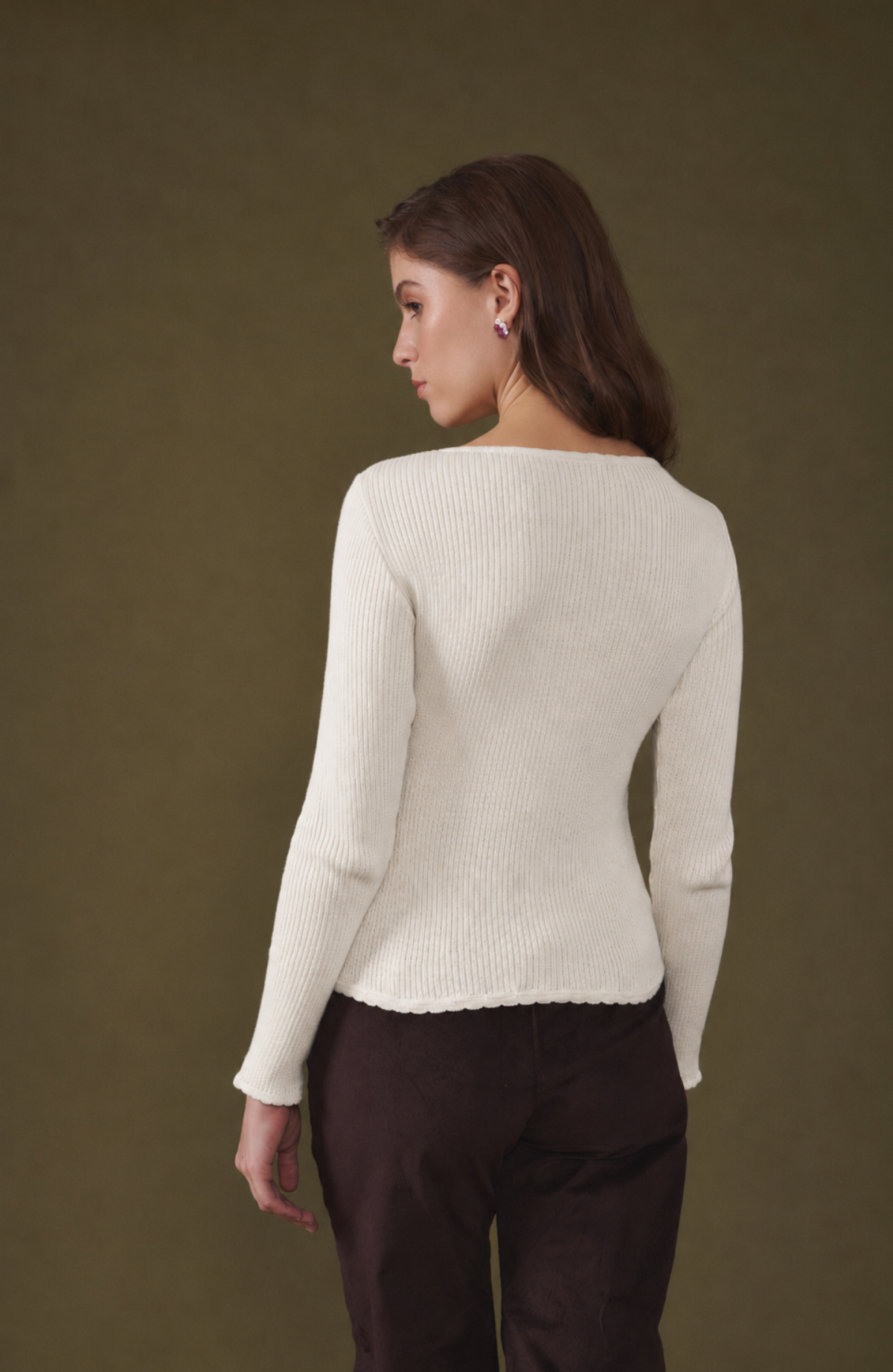 Morning Light White Sweater