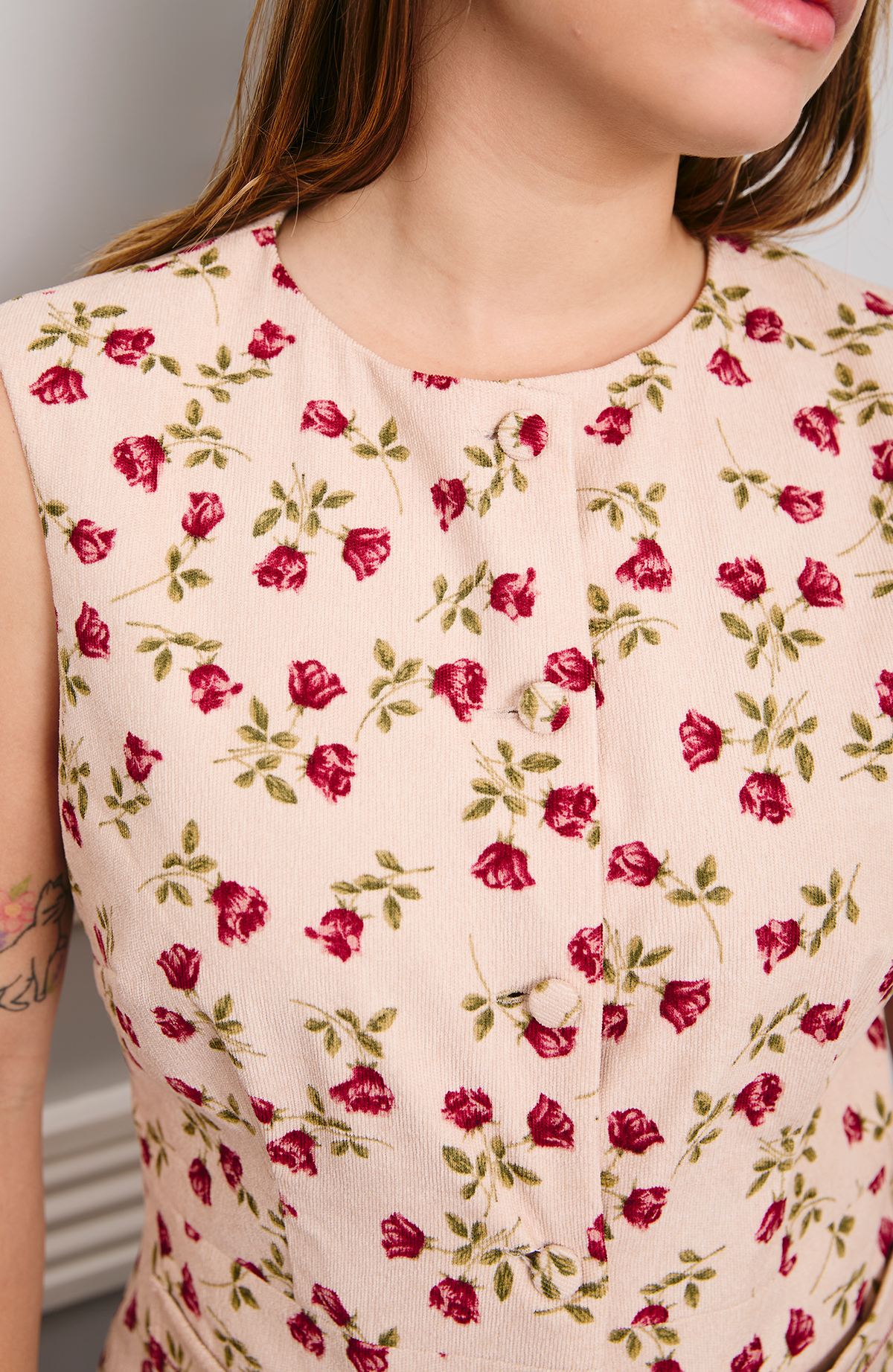 Jardín Secreto Vest Beige