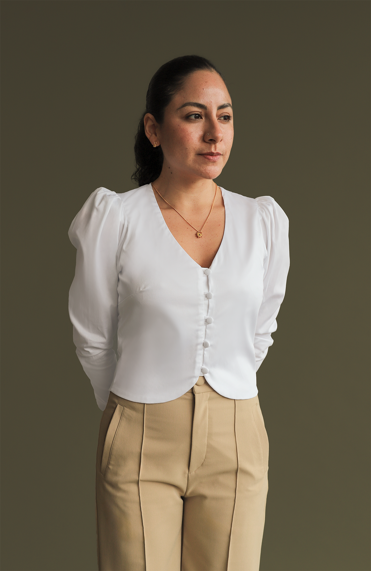 Postcard Blouse