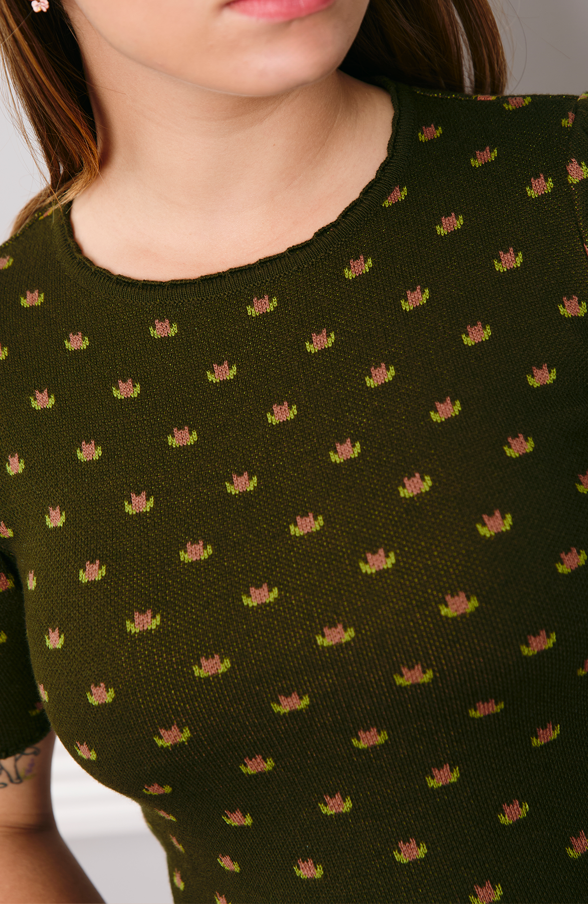 Abanico Sweater Olive