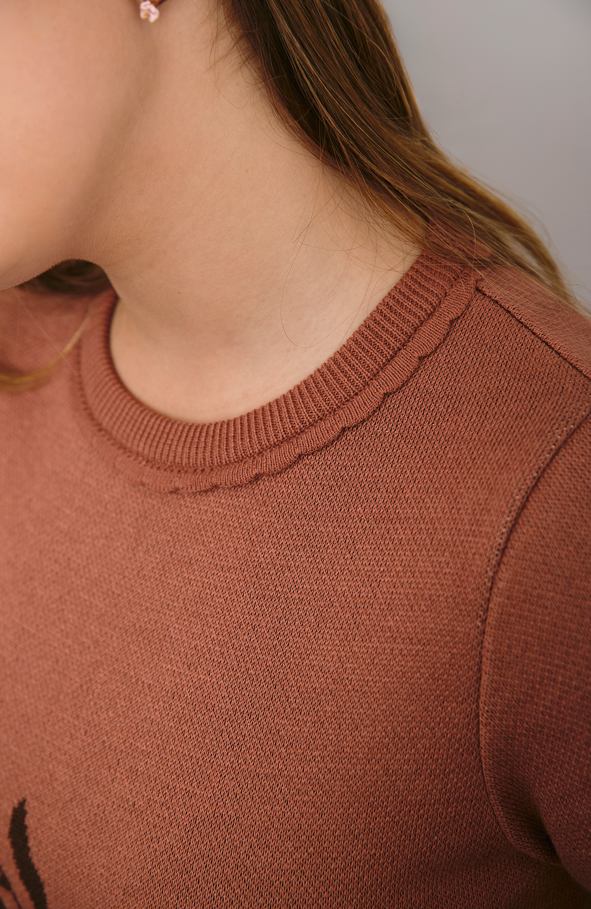 Jarrón Sweater Terracota