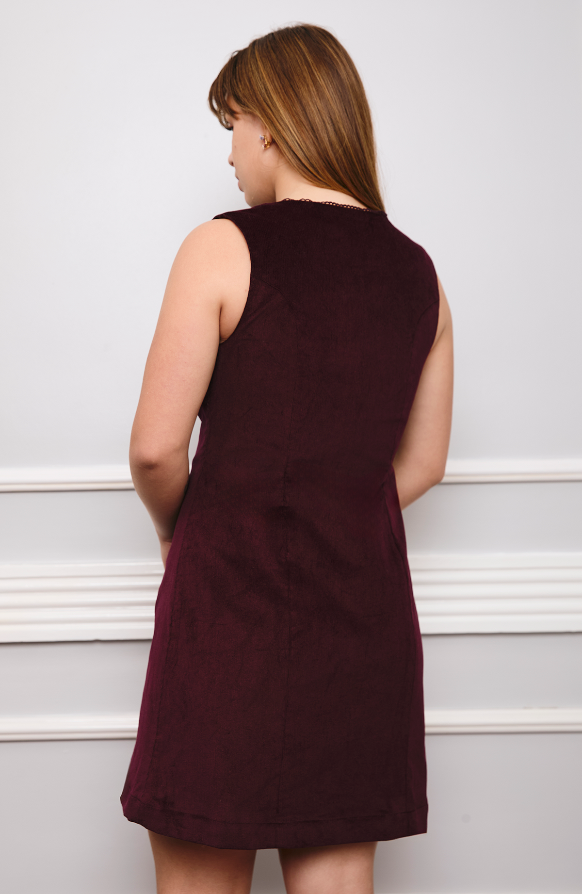 Recuerdo Dress Burgundy