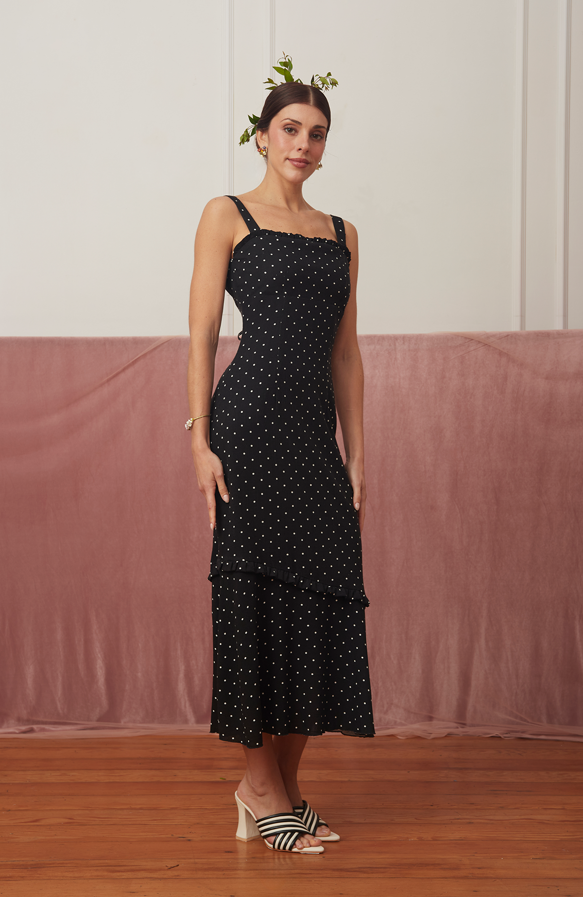 PRE-VENTA Vestido Pradera Polka Dots
