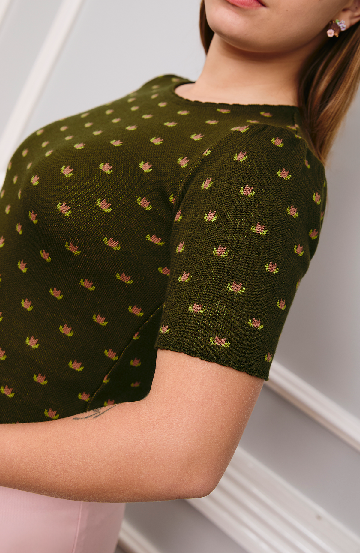 Abanico Sweater Olive