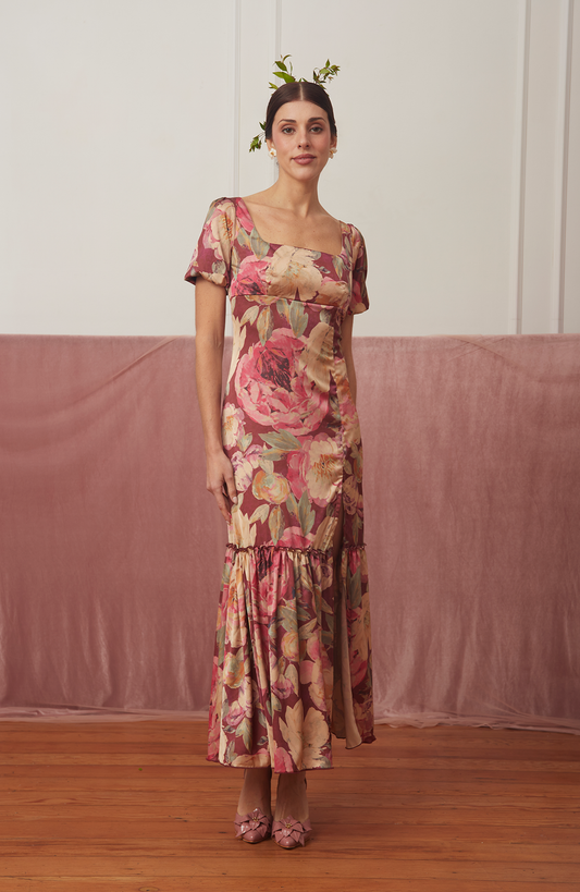 Vestido Imperio Floral