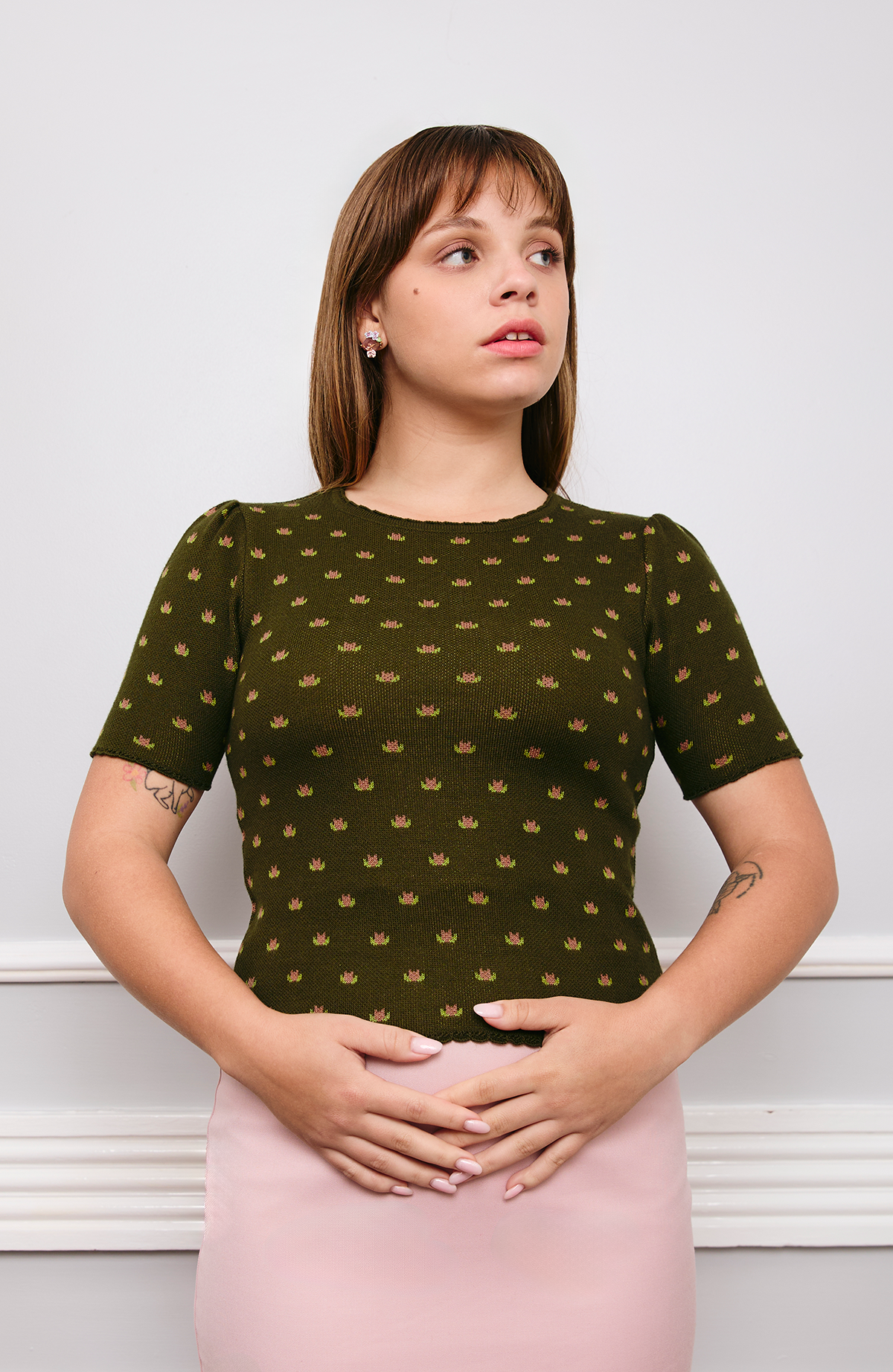 Abanico Sweater Olive