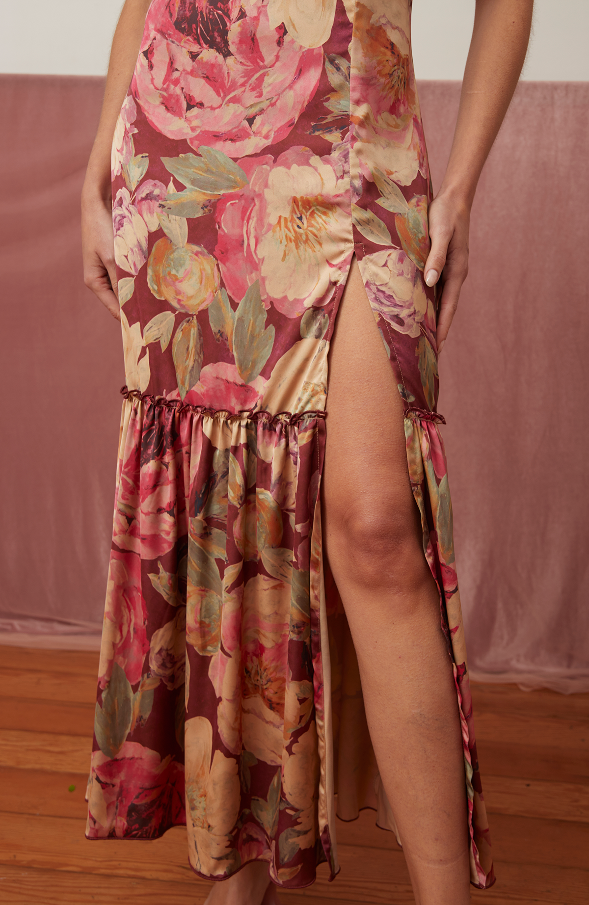 Vestido Imperio Floral