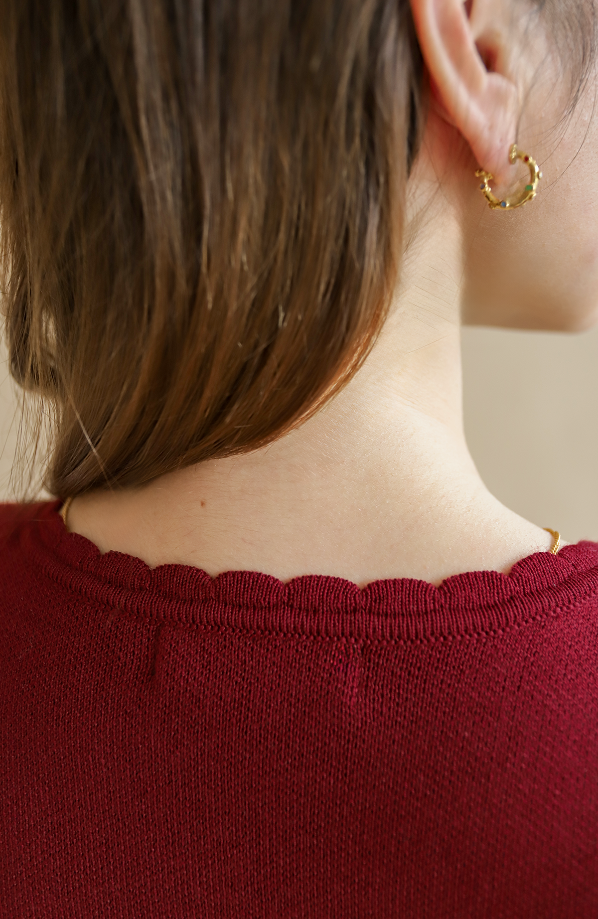 Pitonisa Dress Burgundy