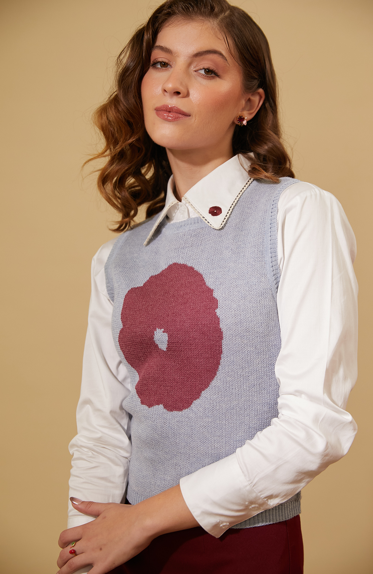 Alisum Vest Blue Mist
