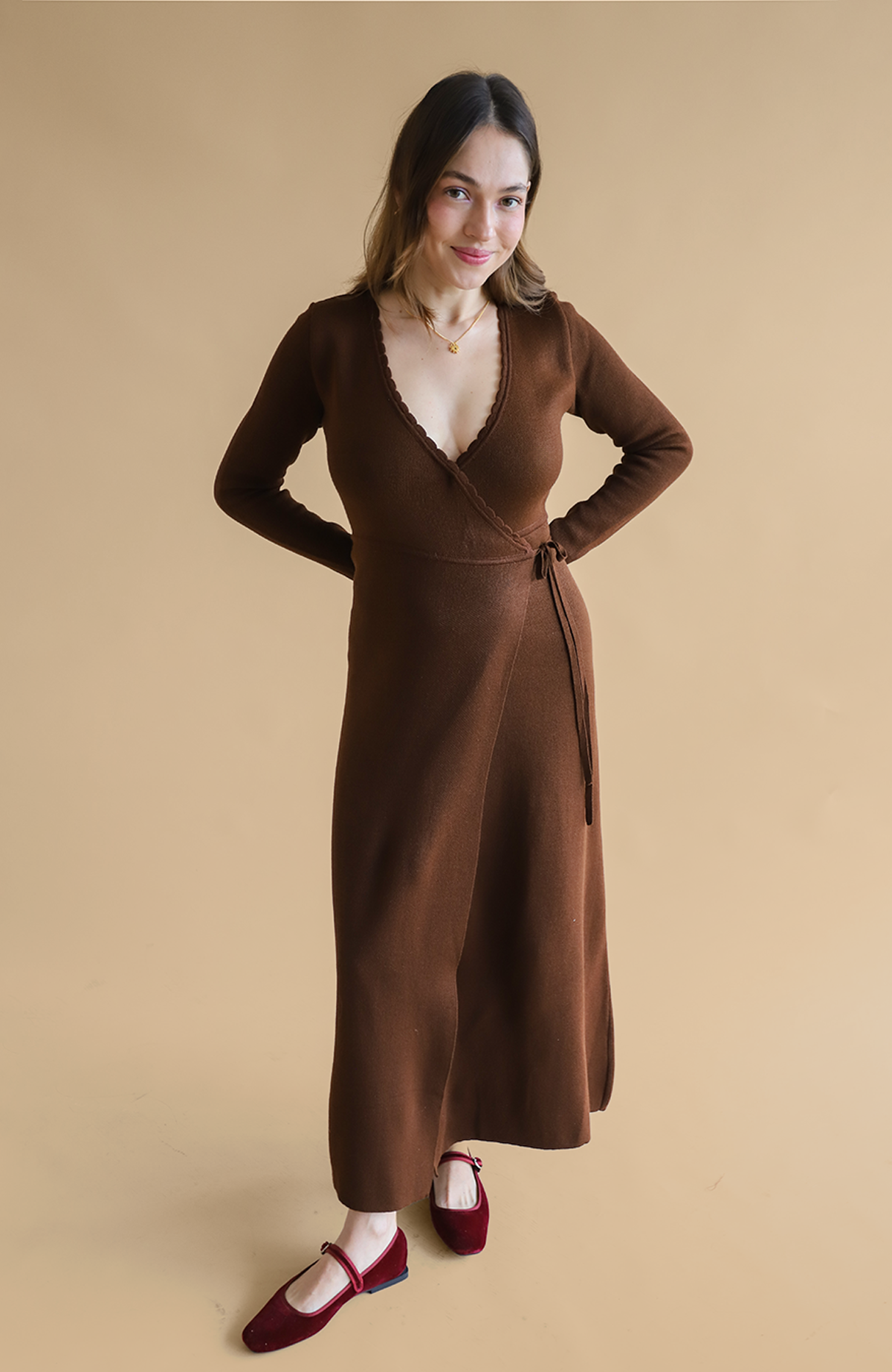 Pitonisa Dress Chocolate