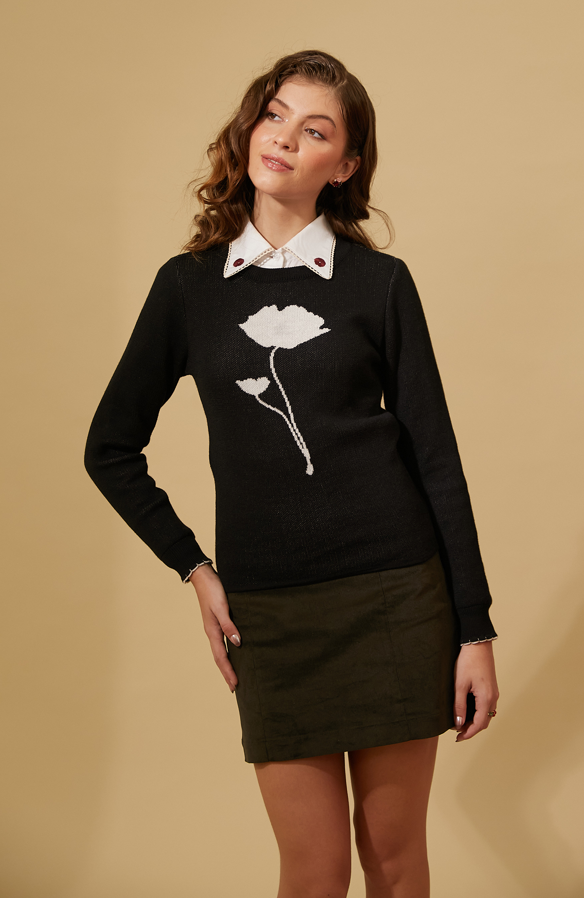 Lovelia Sweater Black