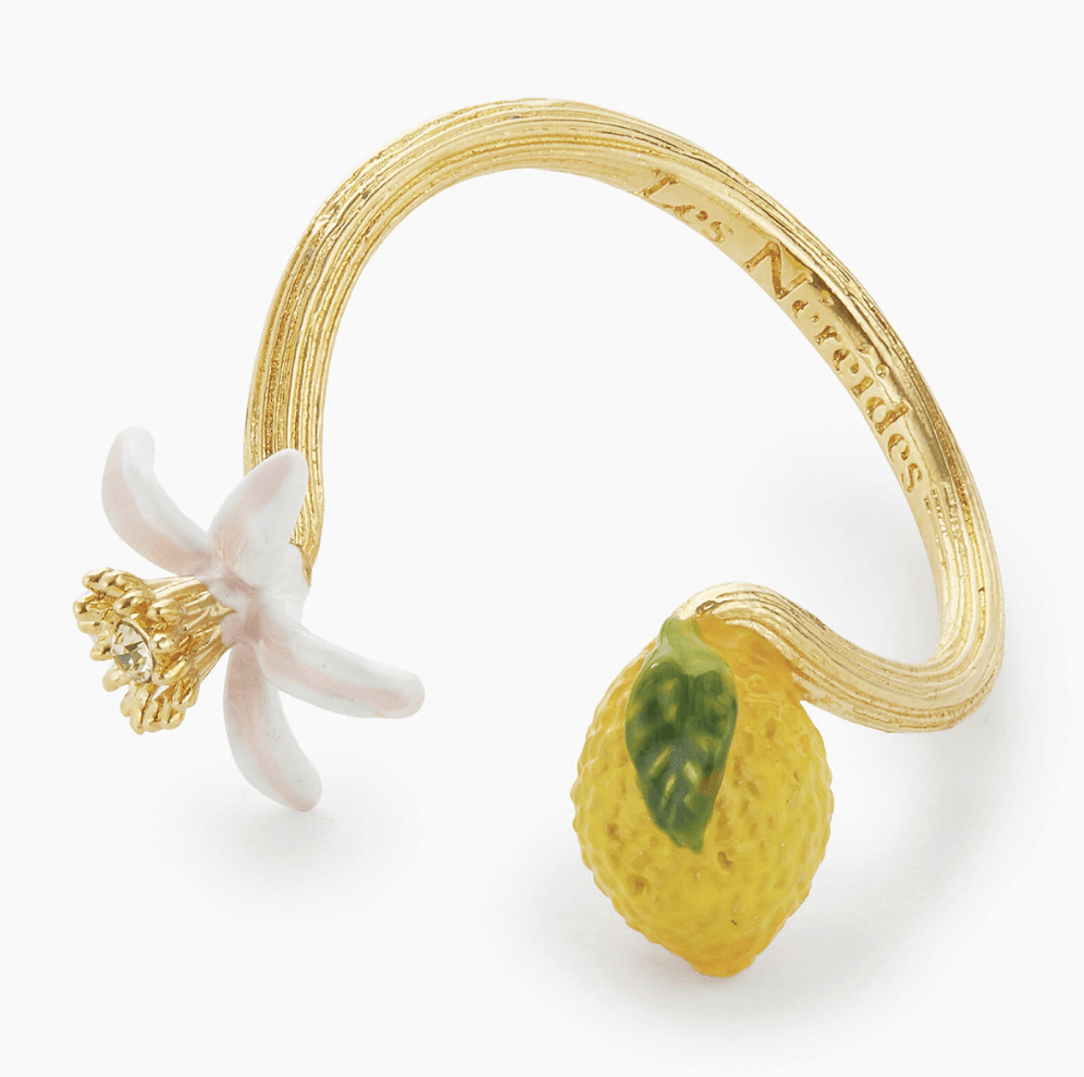 Mignon Citron Adjustable Ring
