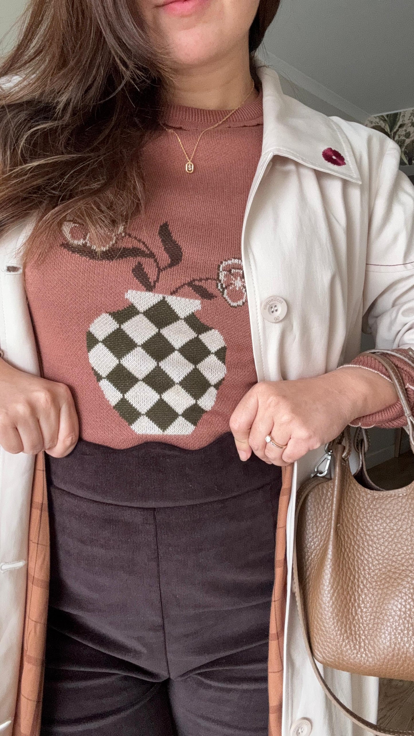 Jarrón Sweater Terracota