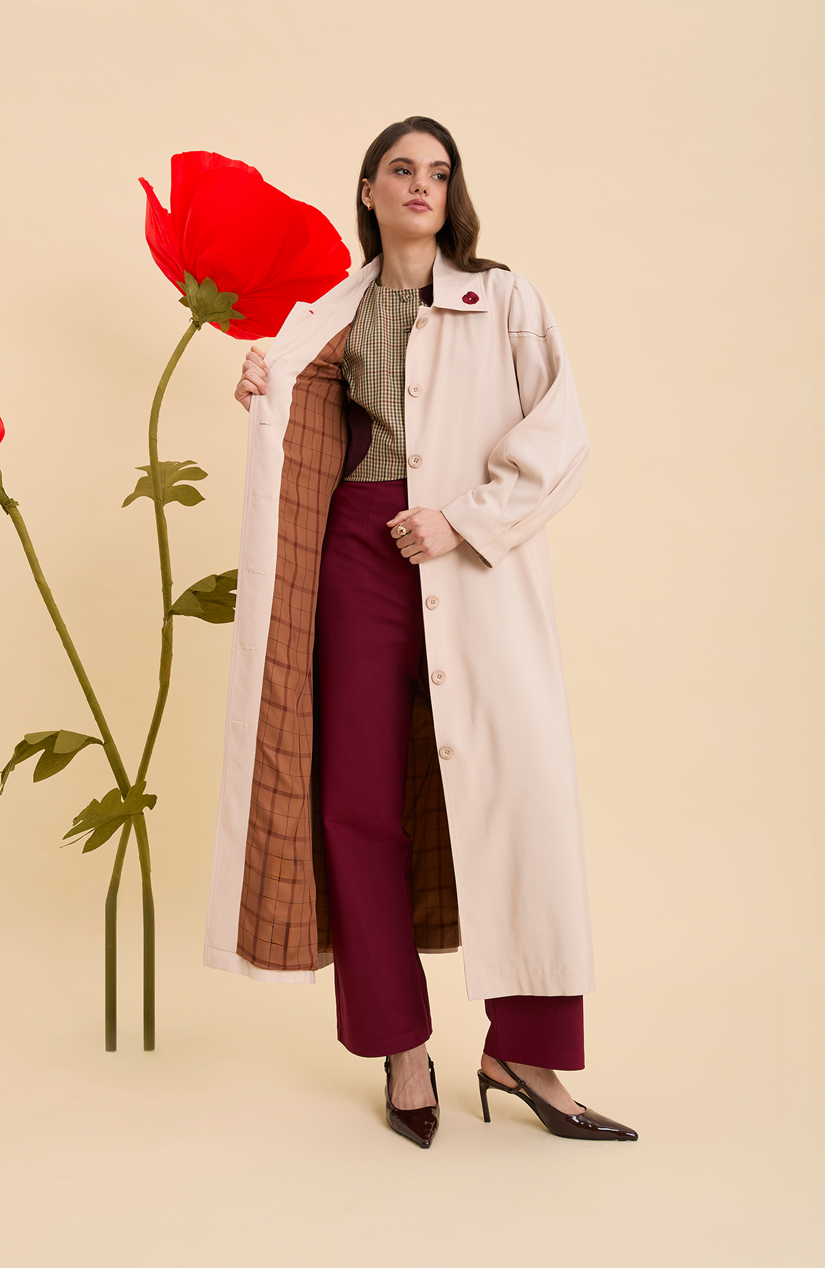 Liraine Trench Coat