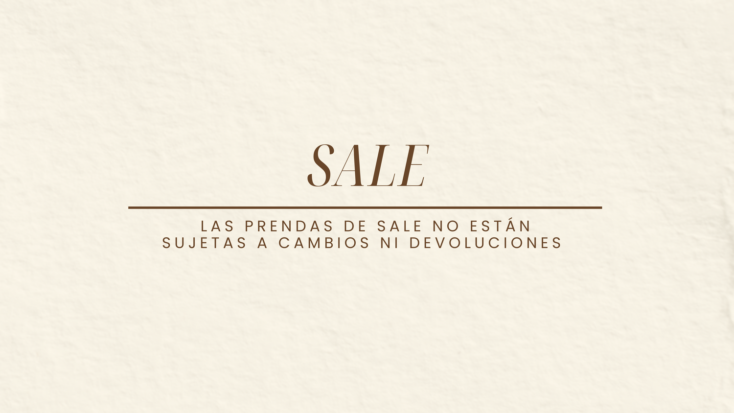 Sale