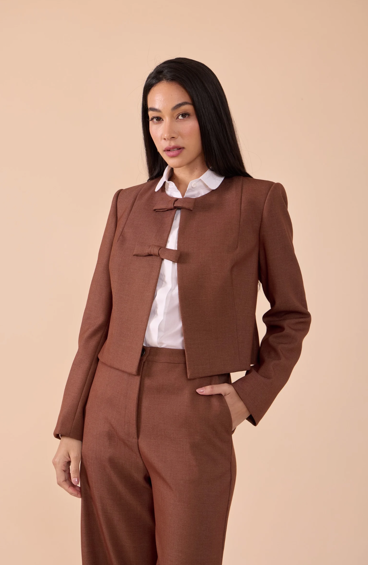 Mini blazer Moccha - PREVENTA