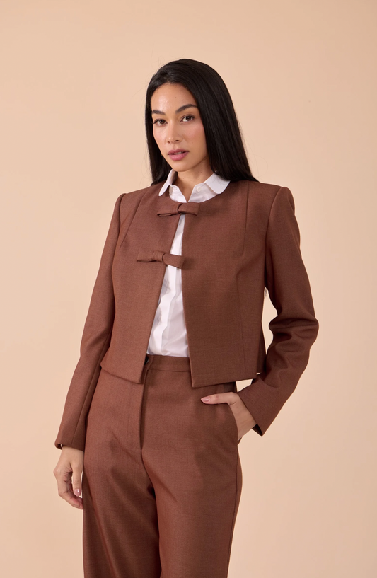 Mini blazer Moccha - PREVENTA