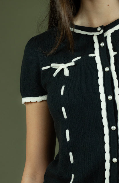 Cardigan Gabrielle Black