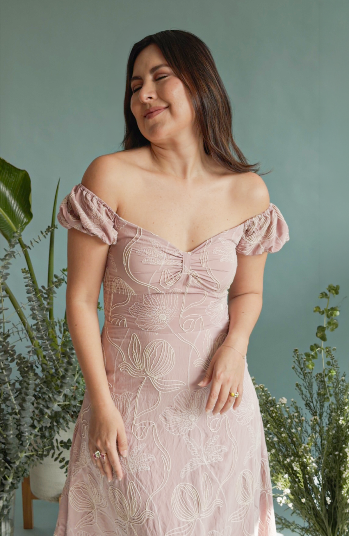 Vestido Poppy Rosa