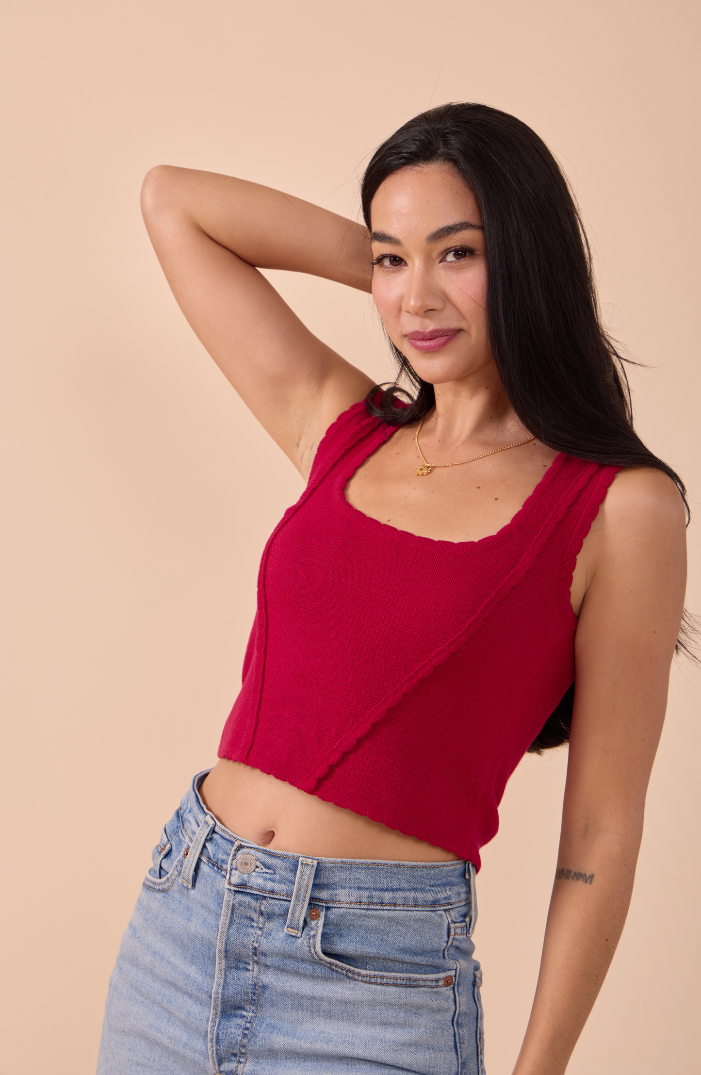 Pullover Coquelicot Rojo