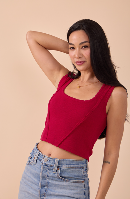 Pullover Coquelicot Rojo