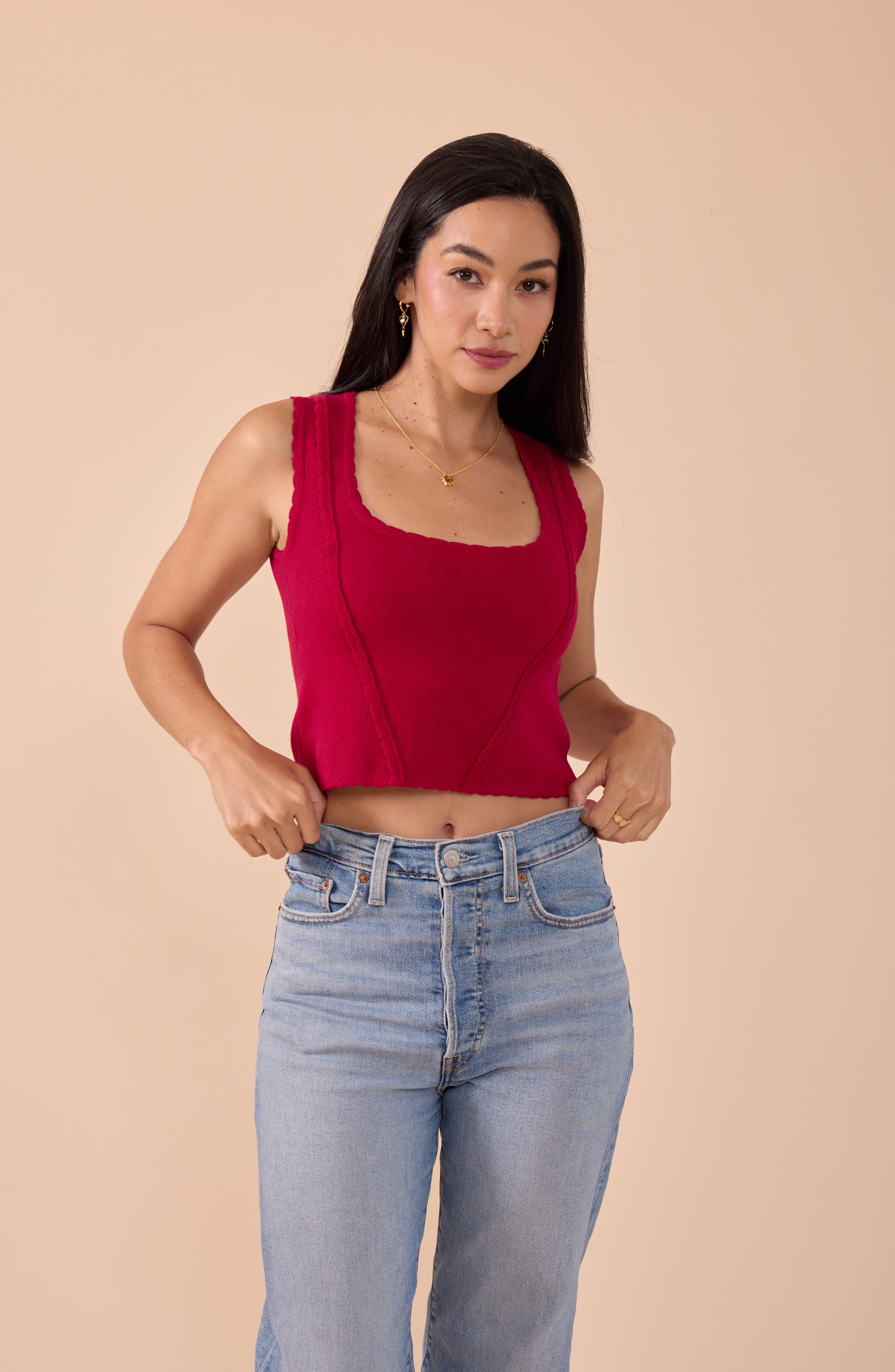 Pullover Coquelicot Rojo