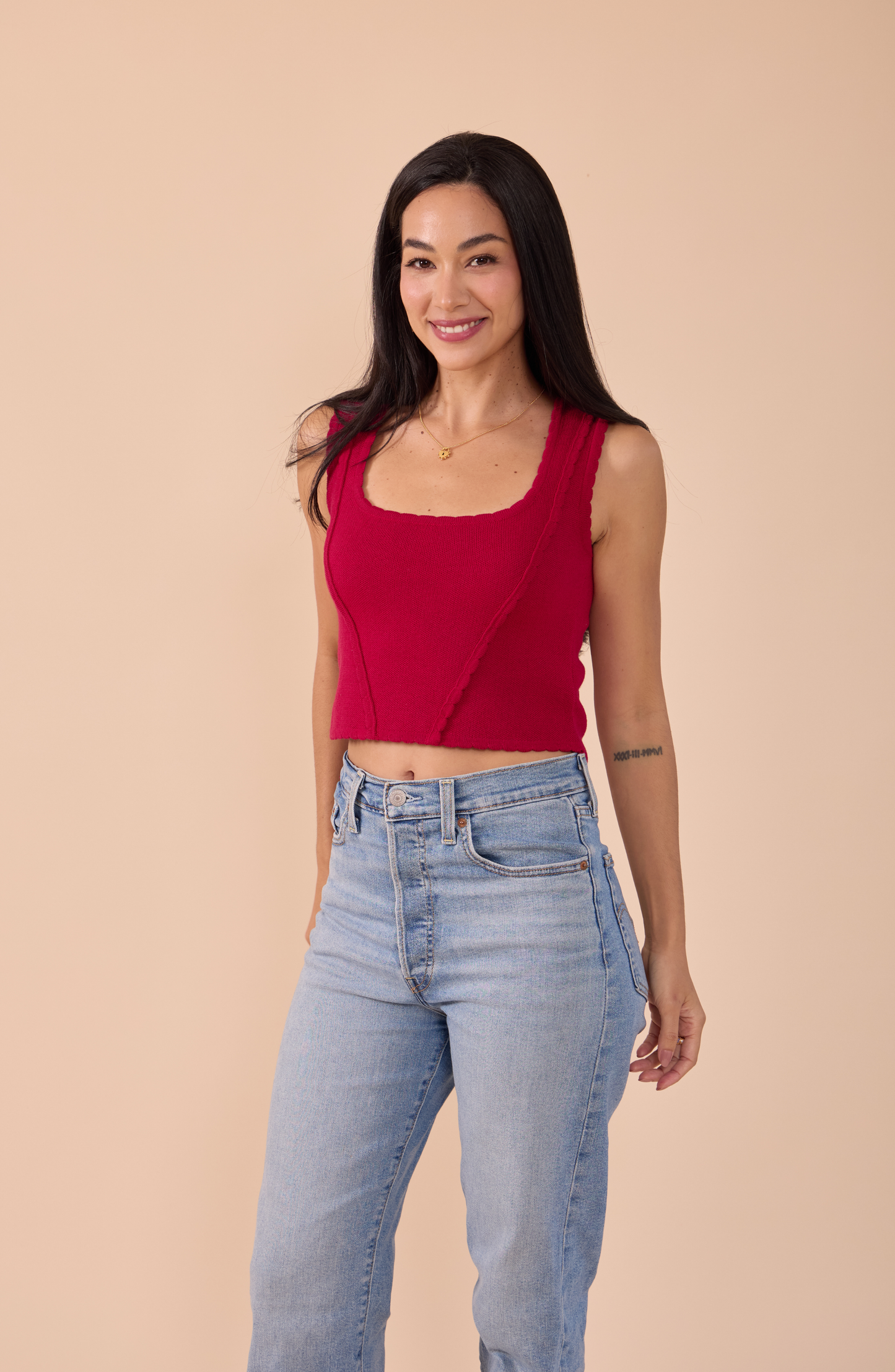 Pullover Coquelicot Rojo