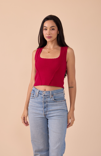 Pullover Coquelicot Rojo