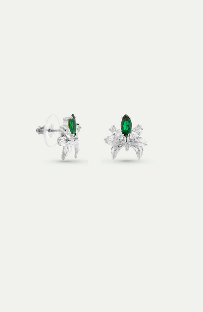 Mignon Citron earring with stone and lemon flower