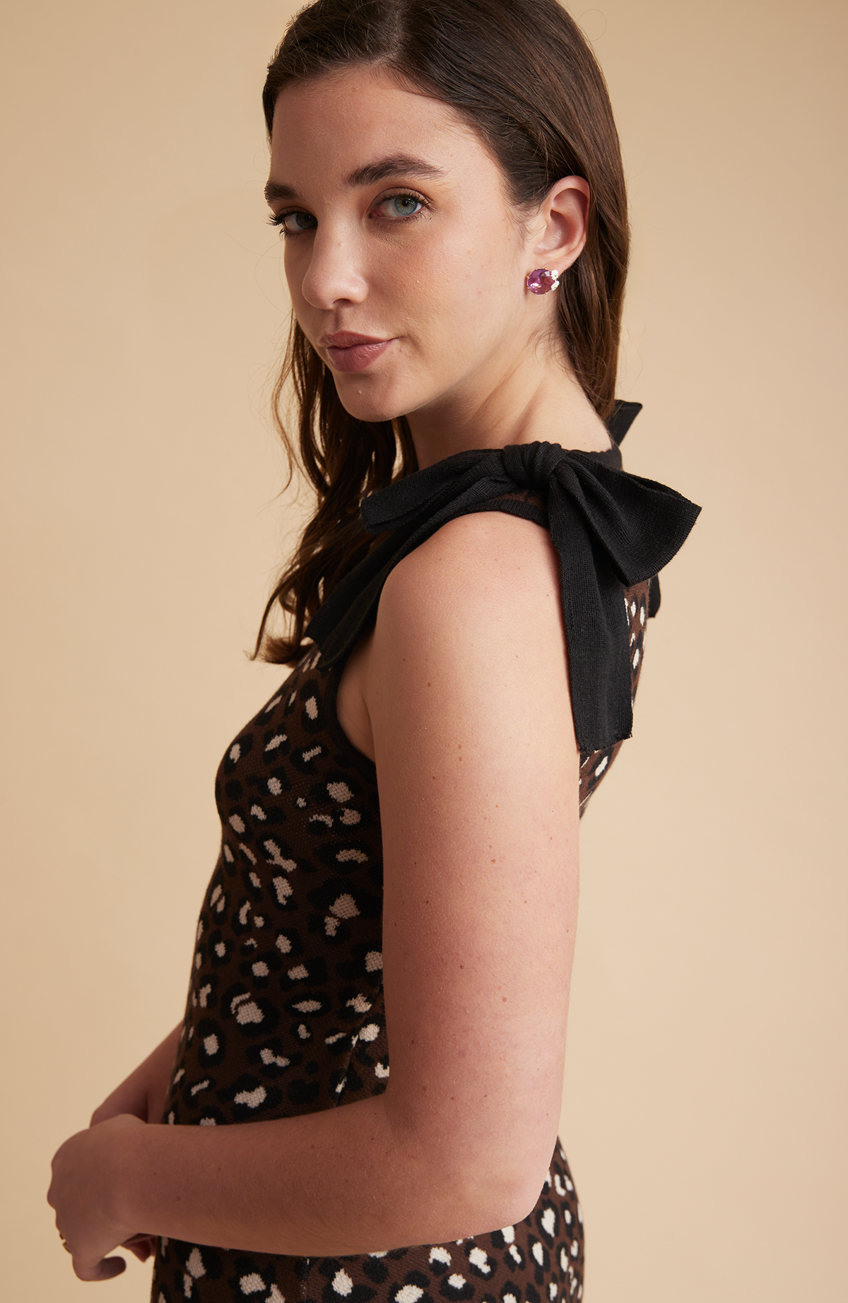 Gabrielle Animal Print Dress