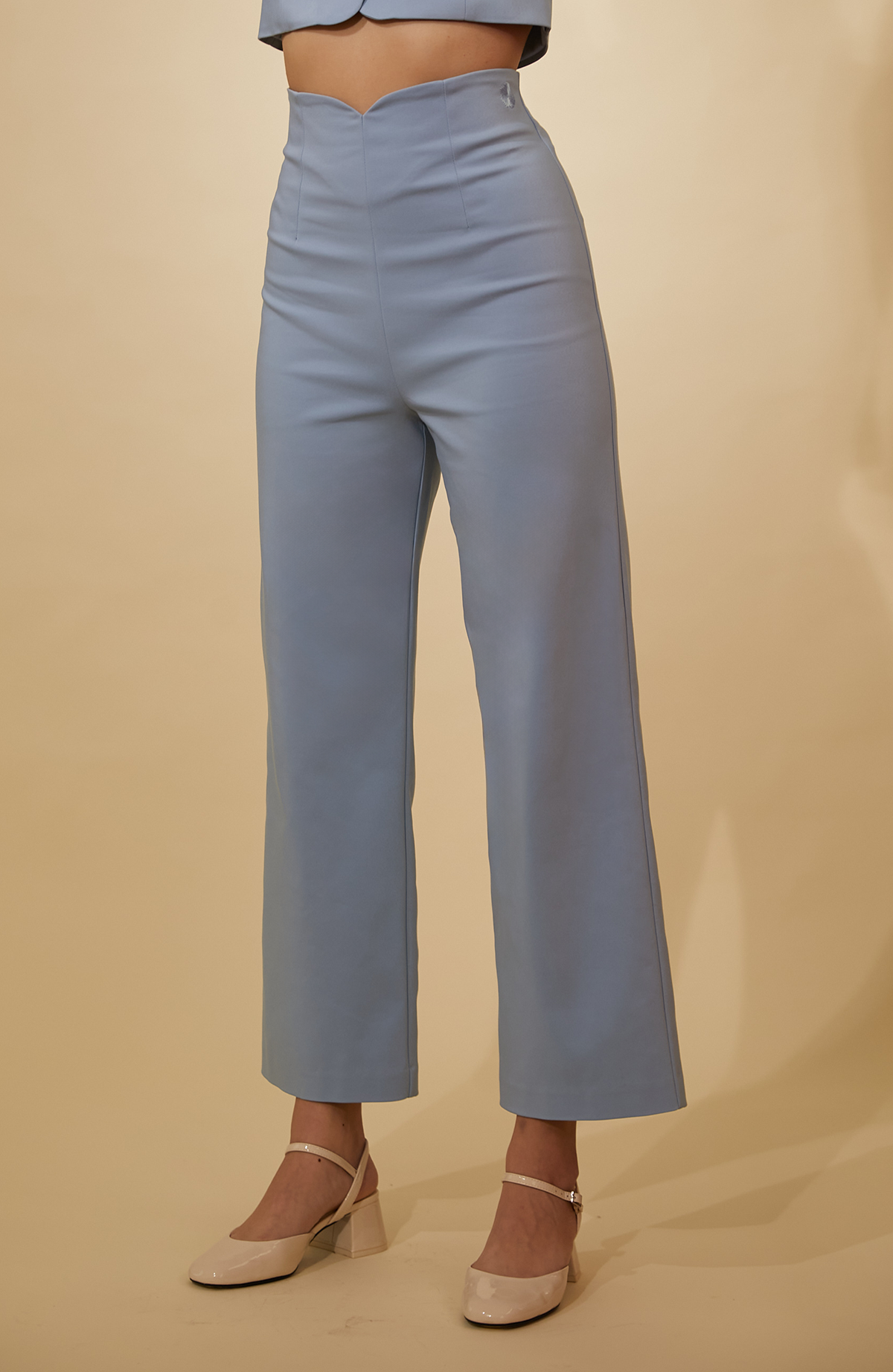 Coquelicot Pant Blue Mist
