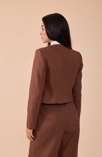 Mini blazer Moccha - PREVENTA