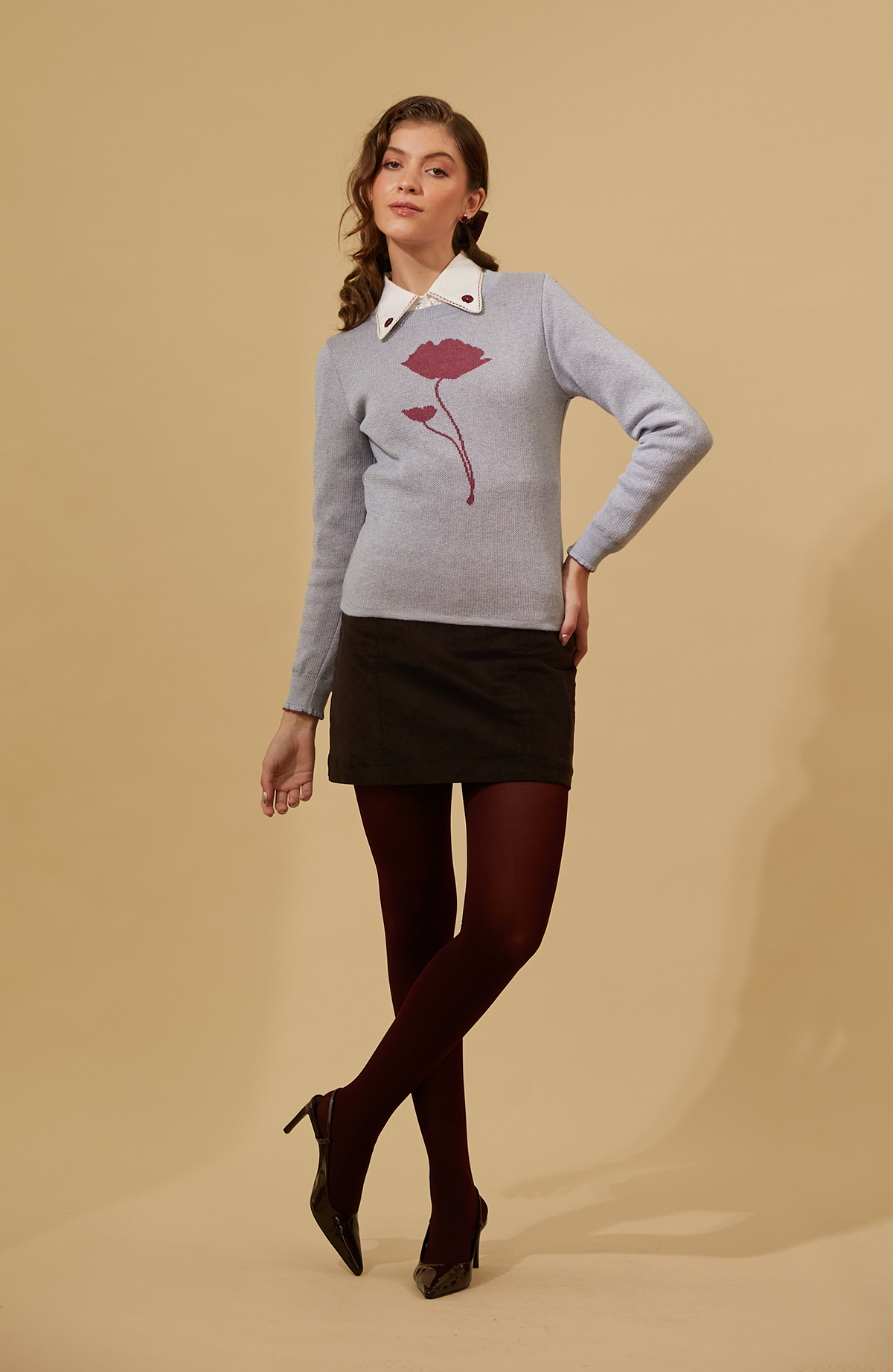 Lovelia Sweater Blue Mist