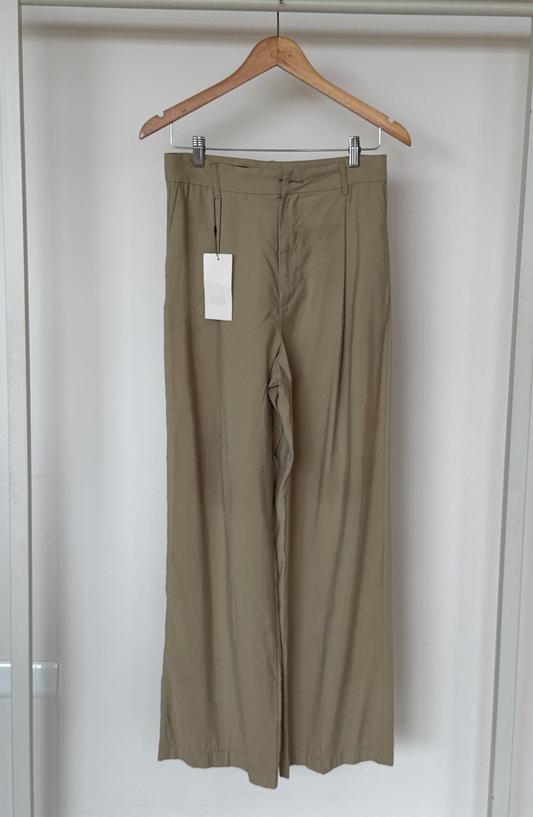 Pantalón Zara Beige