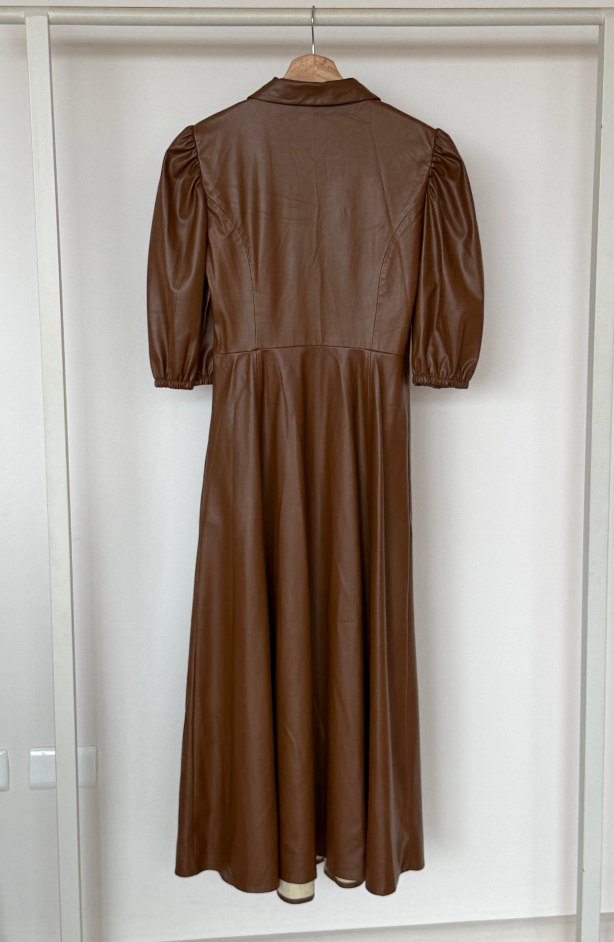 Vestido Cuerina - Zara