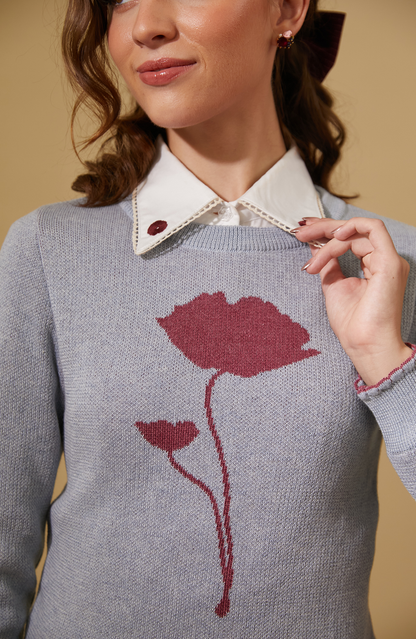 Lovelia Sweater Blue Mist