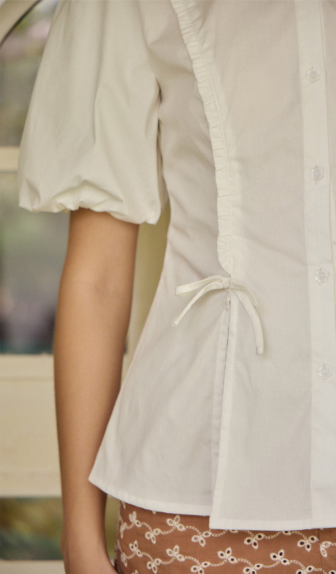 Odlay Blouse Ivory