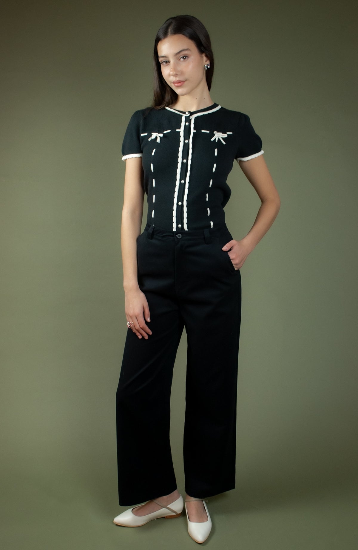 Cardigan Gabrielle Black