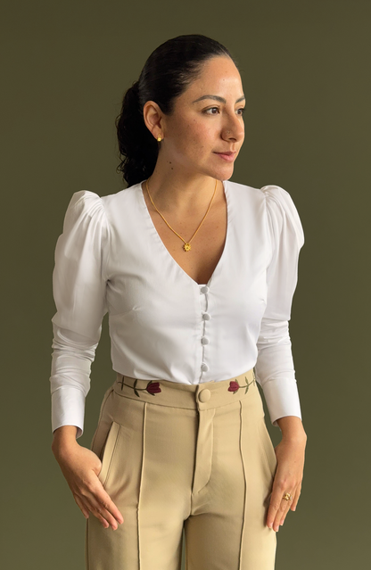 Postcard Blouse