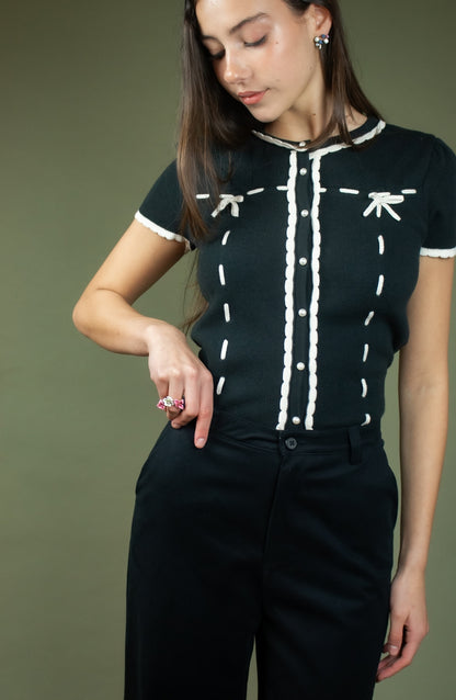 Cardigan Gabrielle Black
