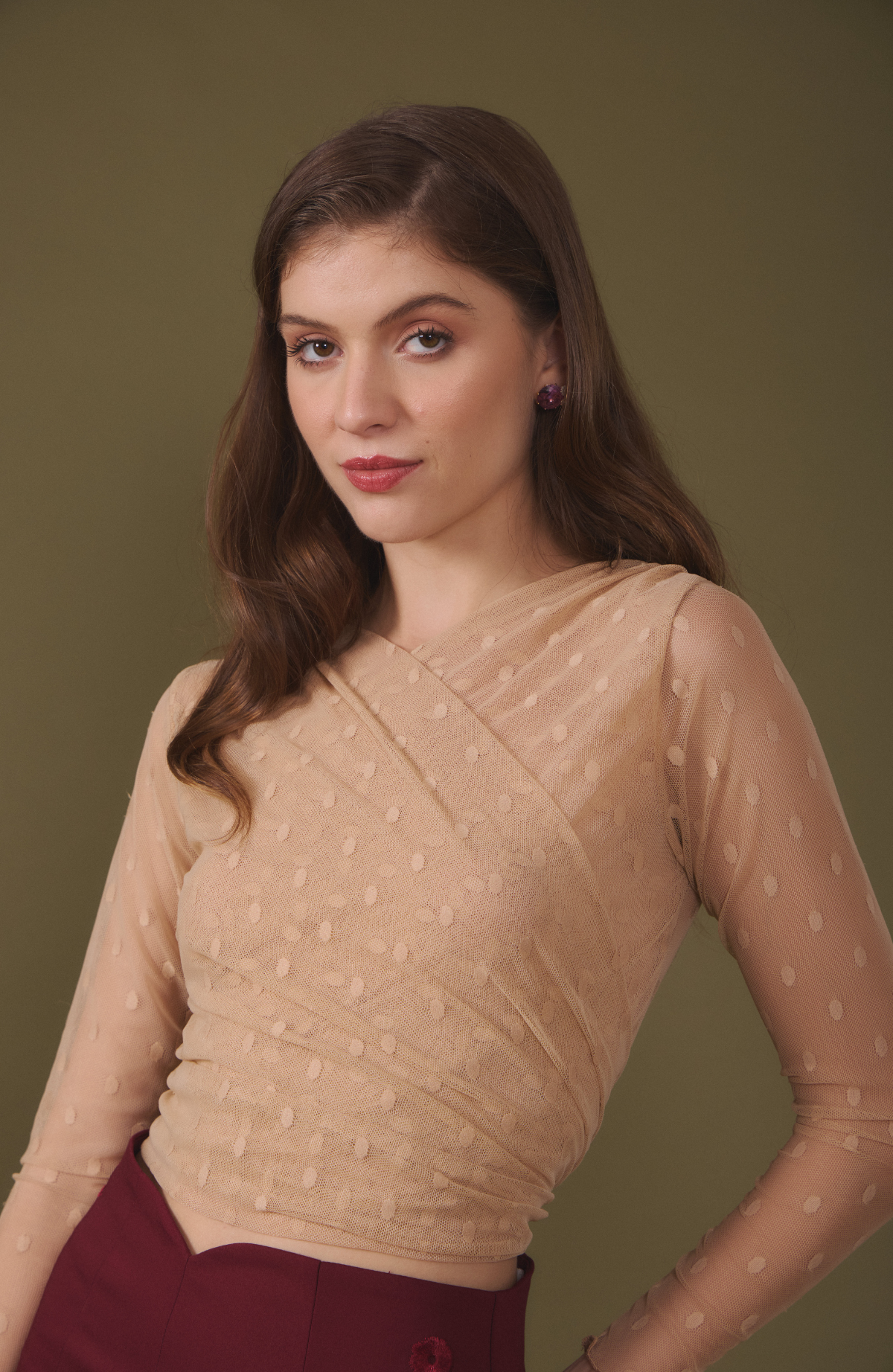 Rosebury Beige Top