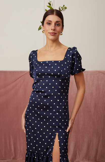 Vestido Imperio Polka Dots