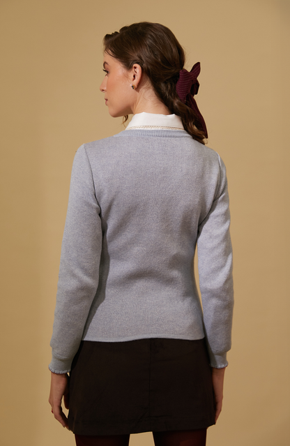 Lovelia Sweater Blue Mist