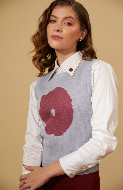 Alisum Vest Blue Mist