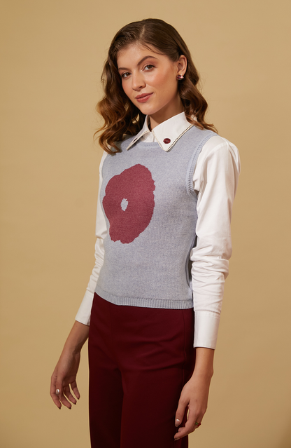 Alisum Vest Blue Mist