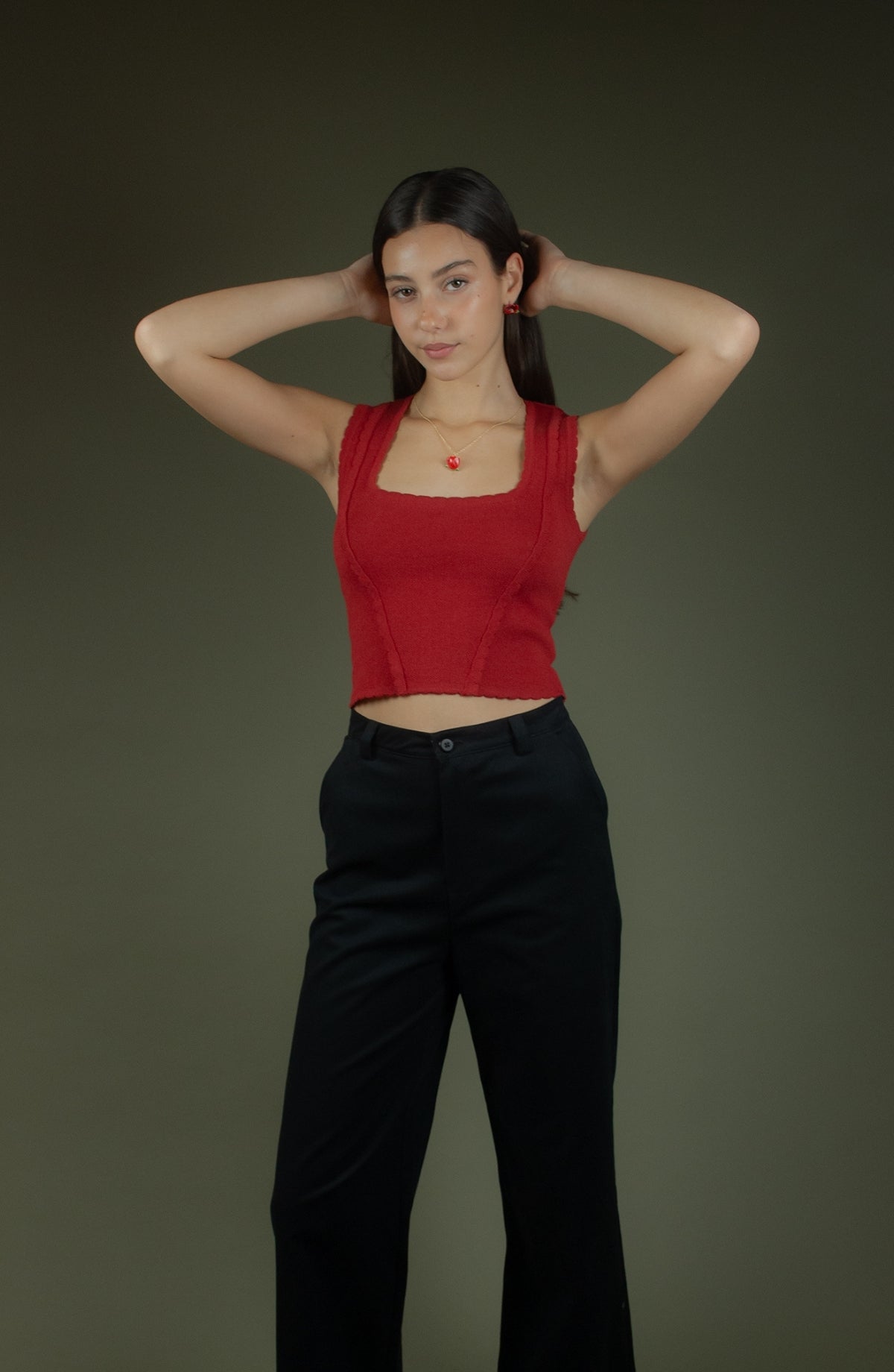 Pullover Coquelicot Rojo