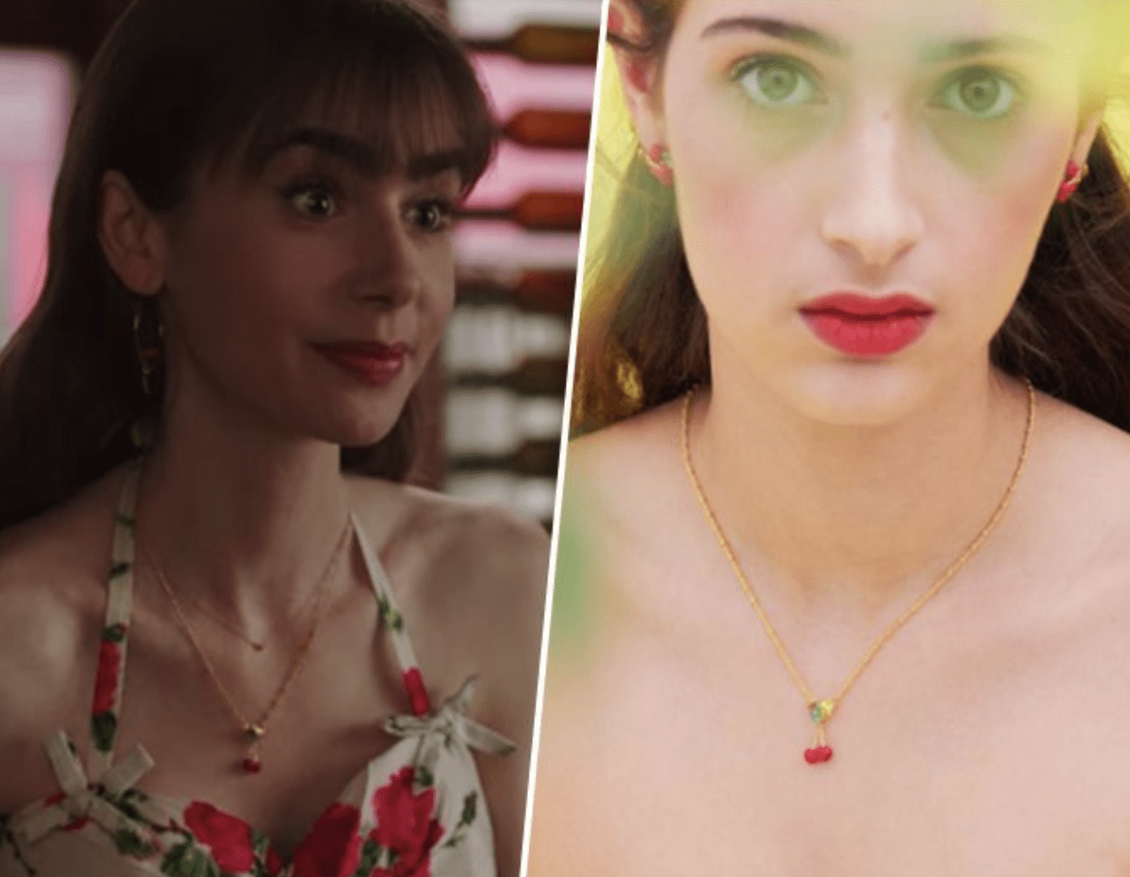 Exquisite Cherry Necklace - Emily in Paris Edition 