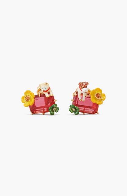 Pendientes de gato y perro