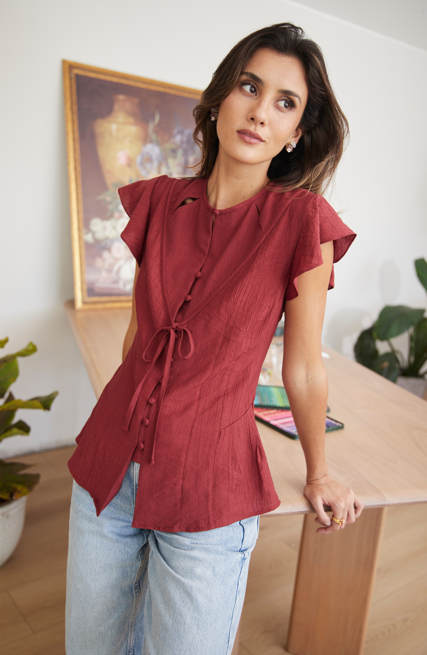 Blusa Alba